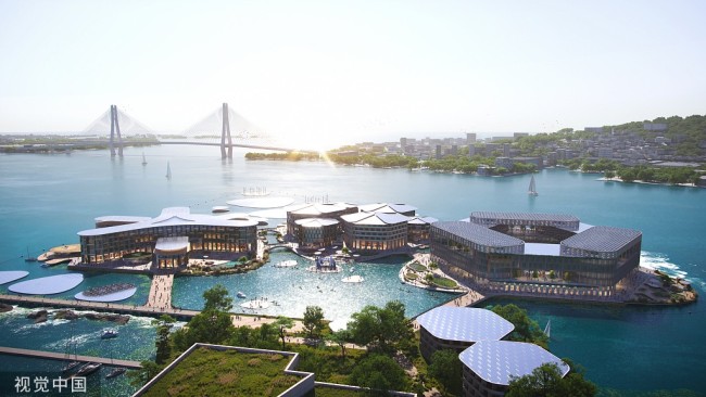 韩国釜山将建世界首座海上漂浮城市