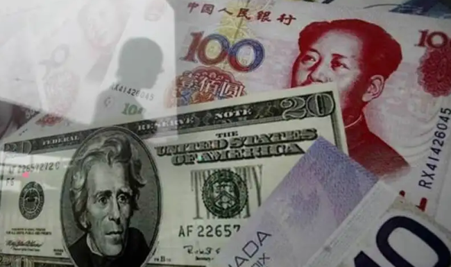 人民币对美元汇率贬值到6.8元 延续贬值势头跌不停