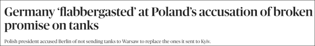 被波兰扣上“违约”帽子，德国自称“大吃一惊”