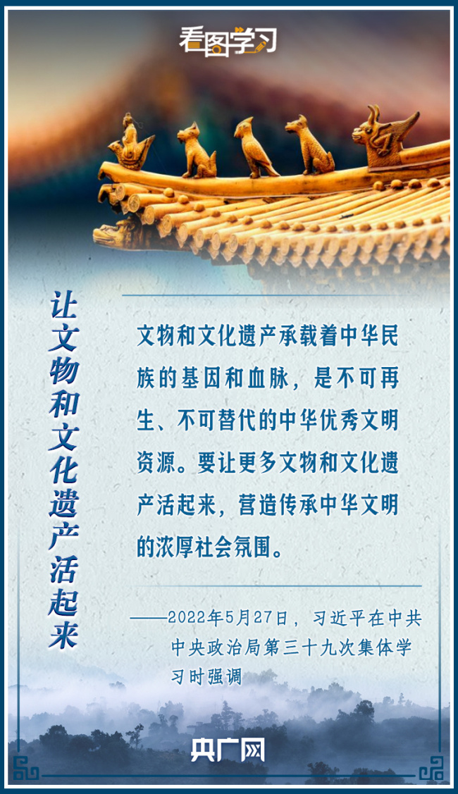 看图学习丨跟着总书记领略文化遗产魅力