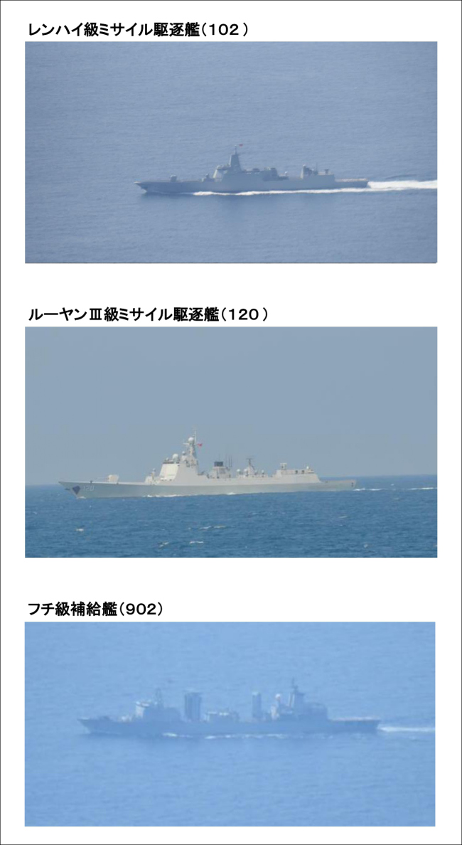 中俄海军舰队对日本搞包抄？