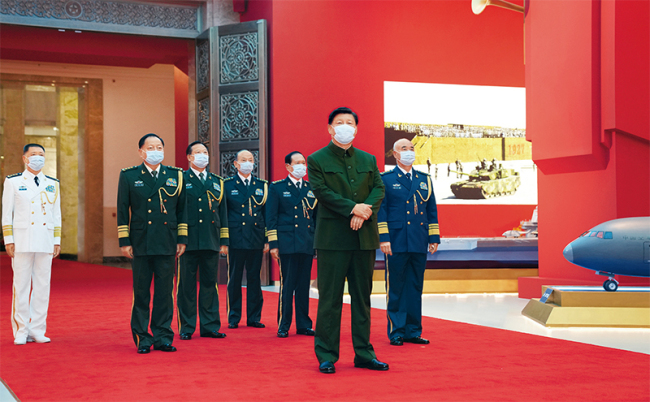 在庆祝中国人民解放军建军90周年大会上的讲话