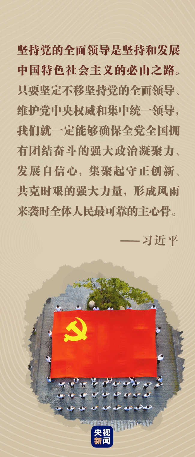 跟着总书记学党史丨旗帜