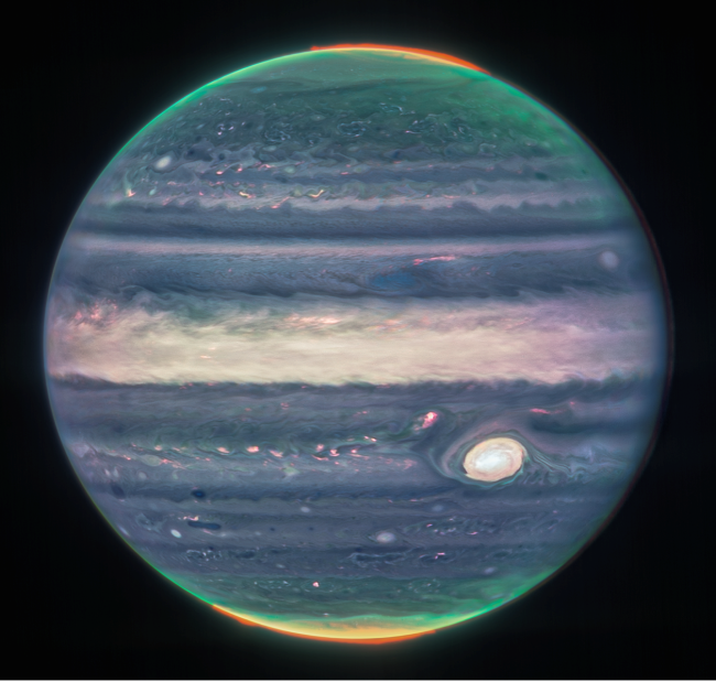 美國國家航空航天局公布最新木星照片