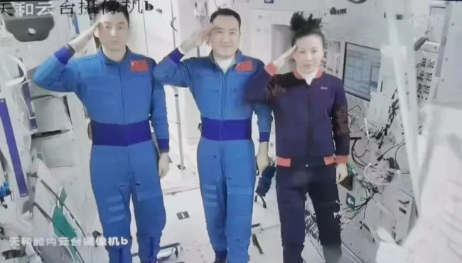 中国空间站，“感觉良好！”