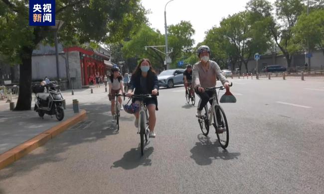 北京五環內12米以上道路將全部施劃自行車道