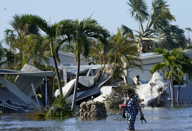美政府部门警告民众飓风后别外出：社区中发现鳄鱼