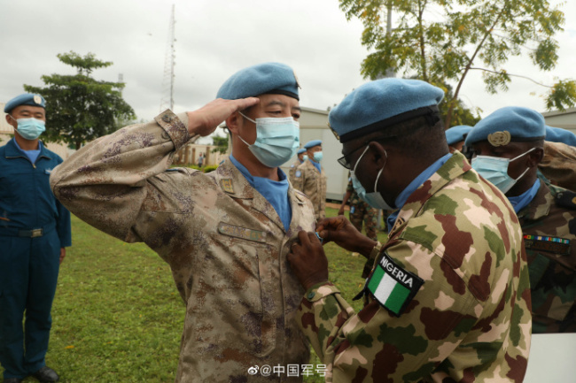 祝贺！86名中国蓝盔获联合国和平荣誉勋章