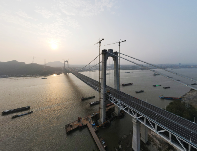 新时代之桥丨刷新·五峰山长江大桥