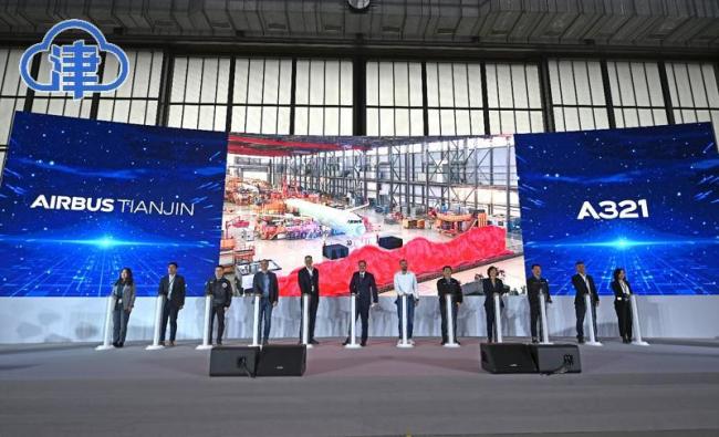空客:天津总装线开启A321产线改造 明年初交付首架