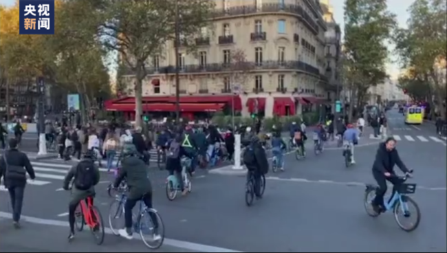 法国跨行业大罢工再次上演 多地交通受影响