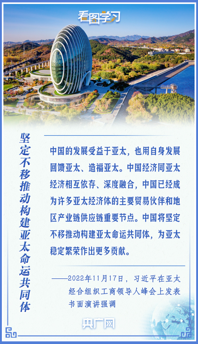 看图学习丨坚定不移推动构建亚太命运共同体