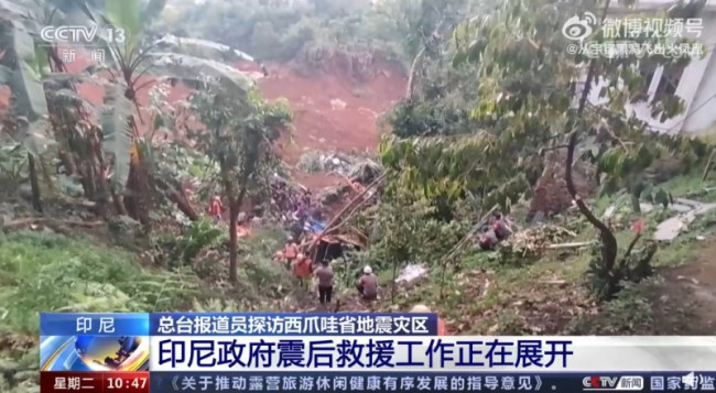 印尼西爪哇省地震已致162人死亡，震中画面曝光