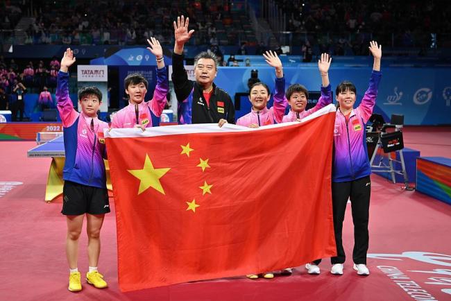 2022中国体育健儿获93个世界冠军、创11项世界纪录