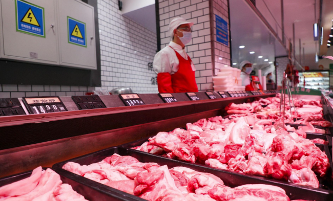 猪肉价格再降 发改委三级预警