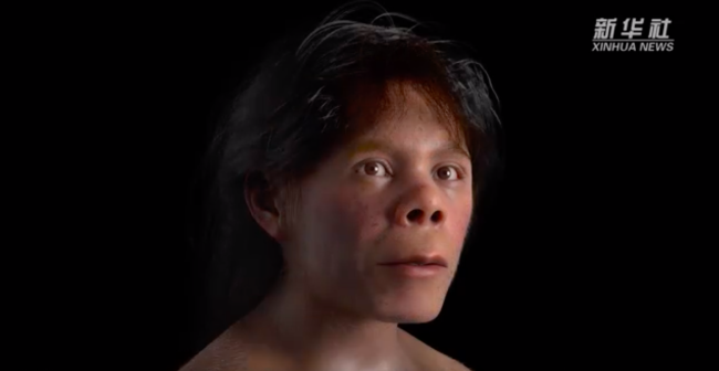 4万年前8岁男孩容貌再现