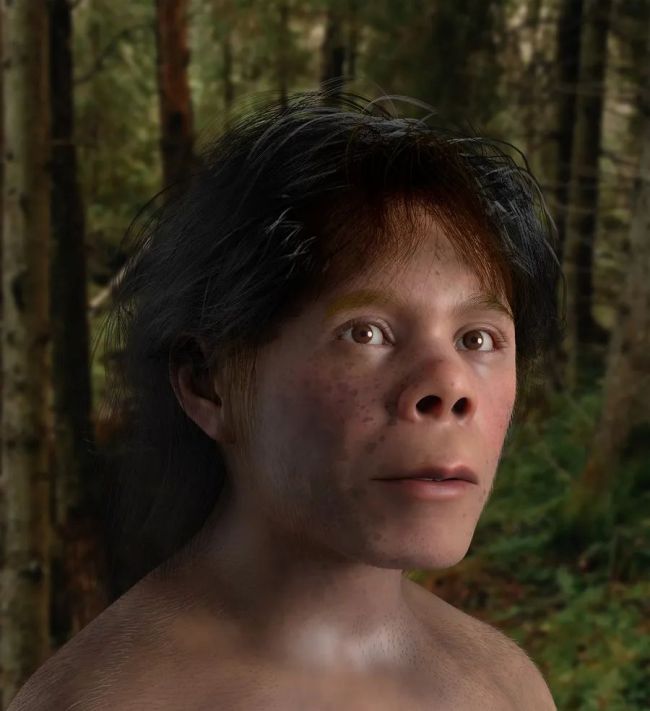 4万年前8岁男孩容貌再现！