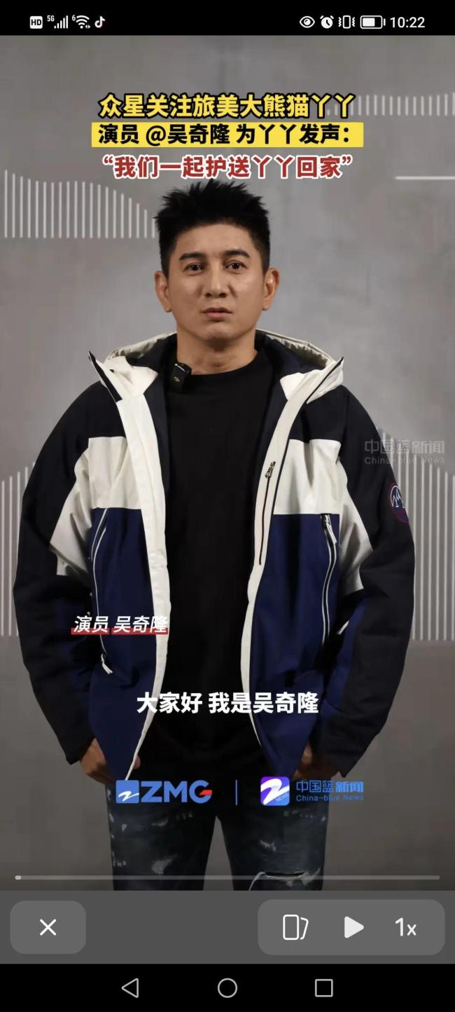 吴奇隆为“丫丫”发声 意见领袖应发挥主流影响力