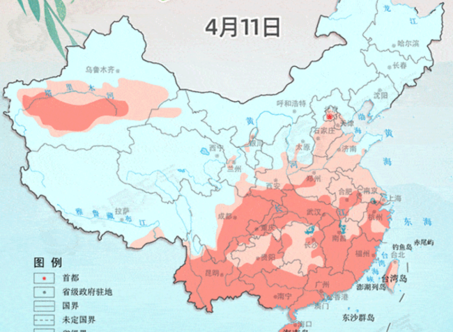 四川多地冲击30℃+，全国升温大赛开赛！