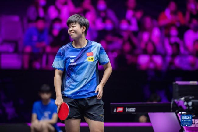 WTT冠军赛澳门站:王曼昱挺进决赛 国乒提前包揽男、女单打冠军