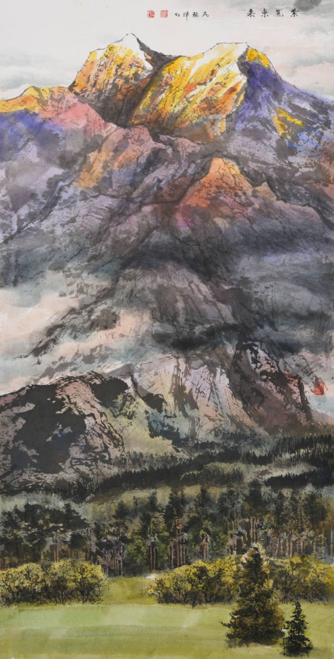 “翰墨春风——当代中国画名家作品展”3月29日在北京市紫竹院公园问月楼开幕