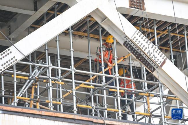 海南商业航天发射场1号工位主体结构封顶