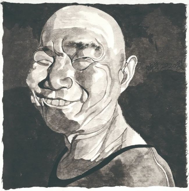 方力钧:尘光不止"人"与"像"