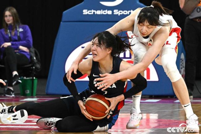 亚洲杯：中国女篮力克韩国 晋级四强