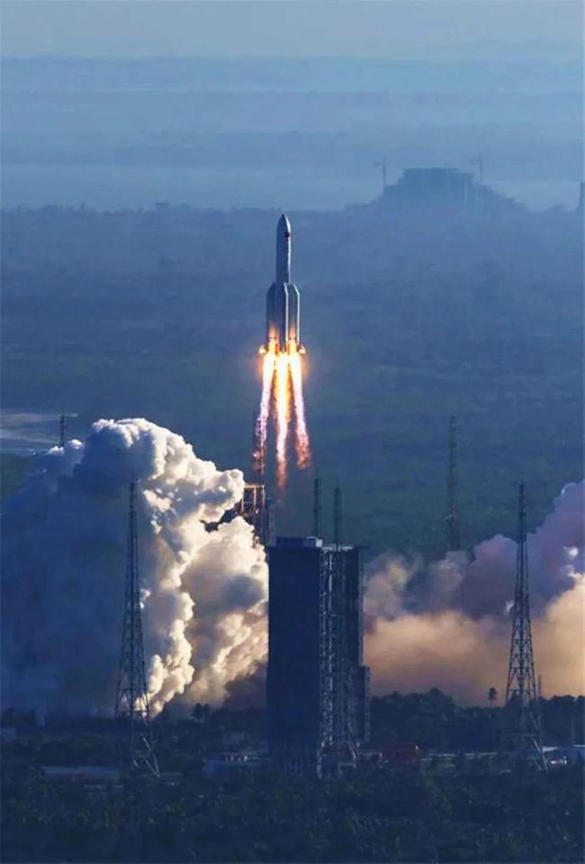 照片看发展!细数从文昌发射场升空的"大火箭"