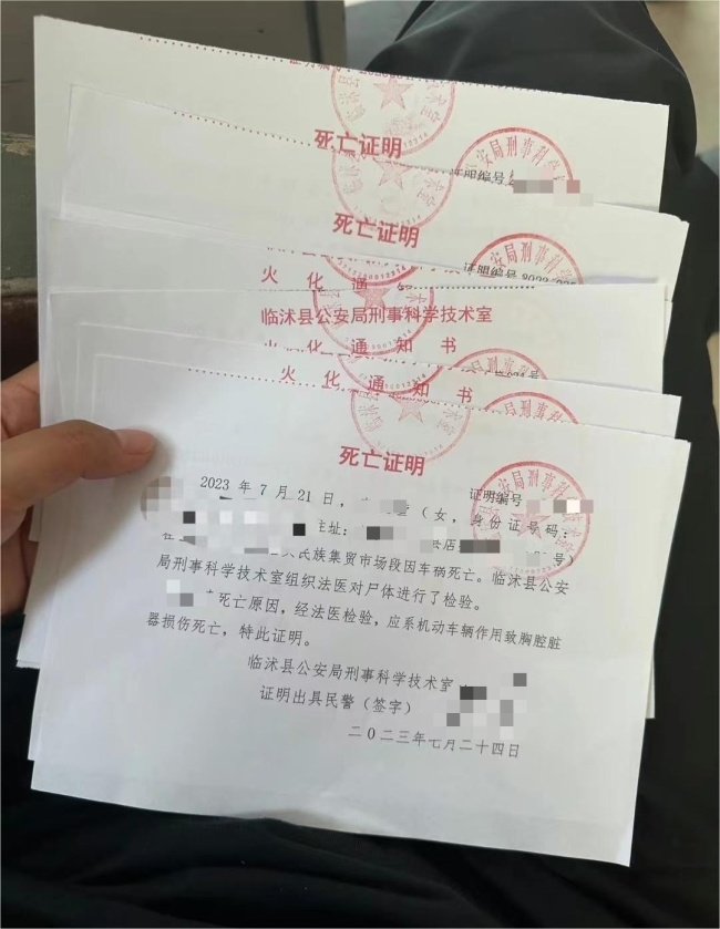 祖孙3人散步被撞身亡 亲属发声:肇事司机承认未刹车,已被拘留