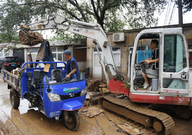 华北、黄淮等地抗击汛情一线直击