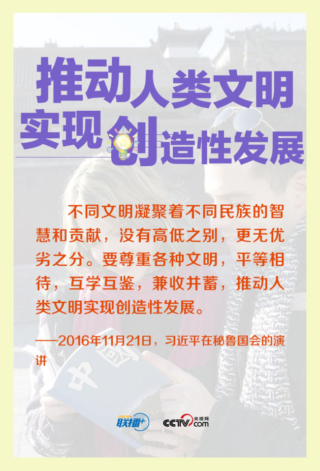 跟着习主席看世界｜共同倡导重视文明传承和创新
