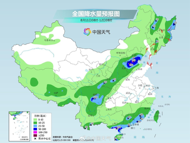 京津冀将有大到暴：或与受灾地区高度重叠