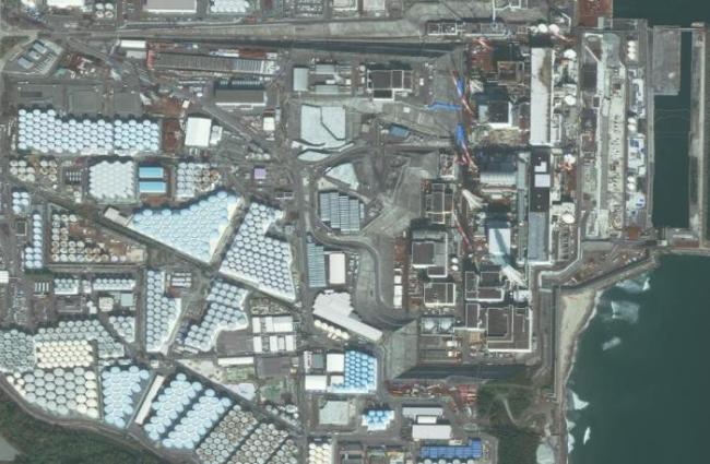 卫星图福岛核污染水激增，核污染水全部排完需30年