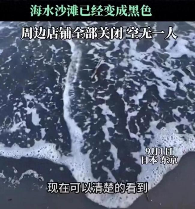 日本东京附近海域惊现黑色海水：环境灾难的严重警示