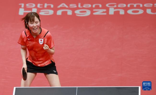 乒乓球女团日本3-1韩国 晋级女子团体决赛