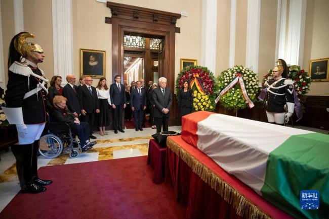 意大利为前总统纳波利塔诺举行国葬