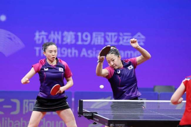 韩国队4比1战胜朝鲜队！韩国乒乓时隔21年再夺亚运金牌
