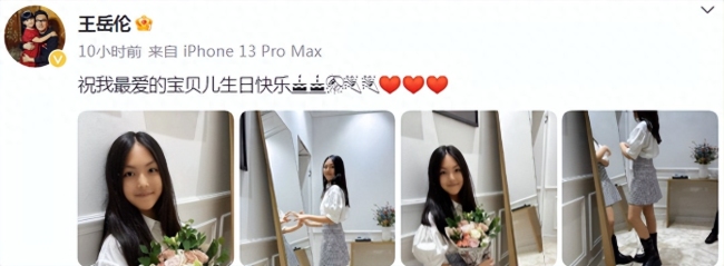 王岳伦懒理恋情传闻为王诗龄庆生