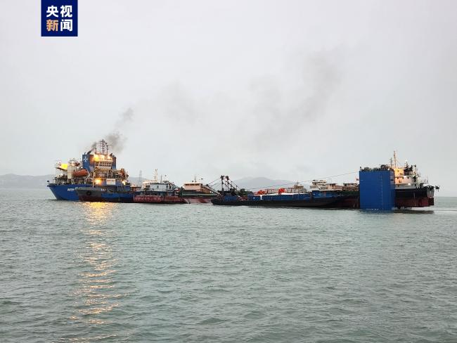 六艘工程船上海“組團”出境 將赴泰國參與基建