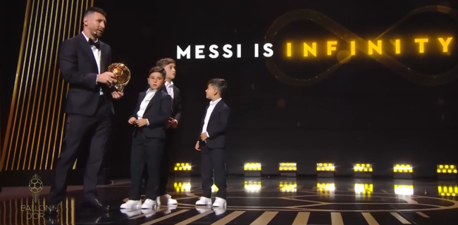梅西第8次获金球奖，又创造历史成史上第一人