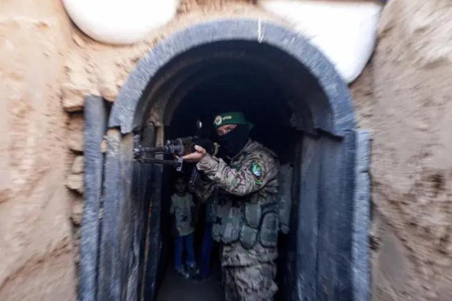 Water flooded Gaza out of Hamas？The Israeli Army is considered to flood the tunnel of Gaza with the sea (2)