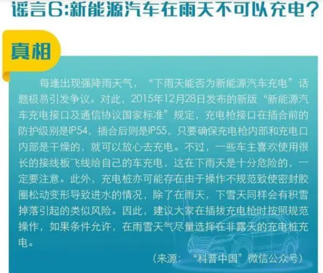 新能源车比燃油车污染重？谣言！官方发文还原真相