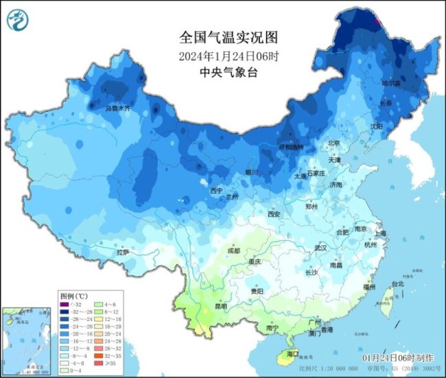 广东多地低温破1月下旬极值 未来三天西南地区多雨雪