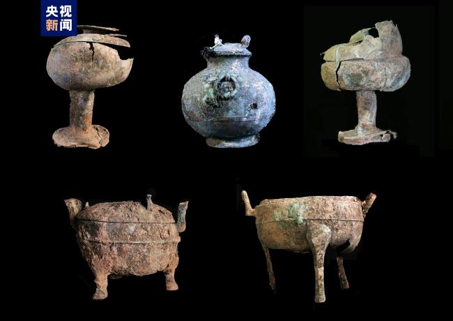 秦始皇帝陵1号陪葬墓集中出土车辆，取得重大考古收获