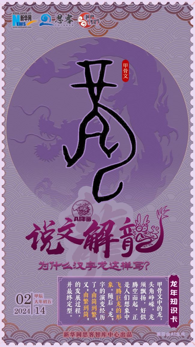 为什么汉字“龙”这样写，这个字经历了怎样的演变过程？