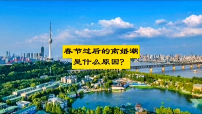 大V：春节后离婚潮主要是冲动导致，现短暂离婚潮不奇怪