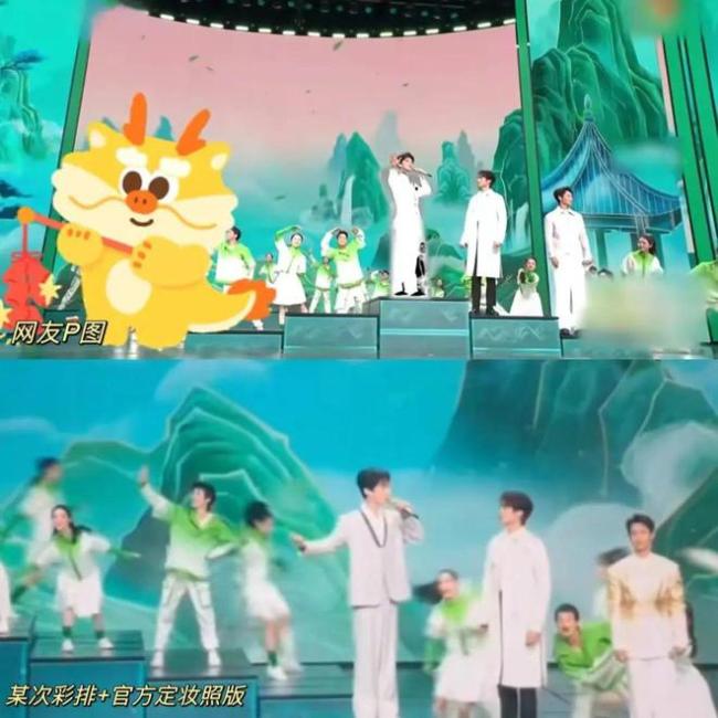 春晚都过了半个月白敬亭的颜色之争还有炸裂的新后续