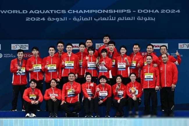 全红婵陈芋汐携手出战 中国跳水队主力出战，为奥运会热身