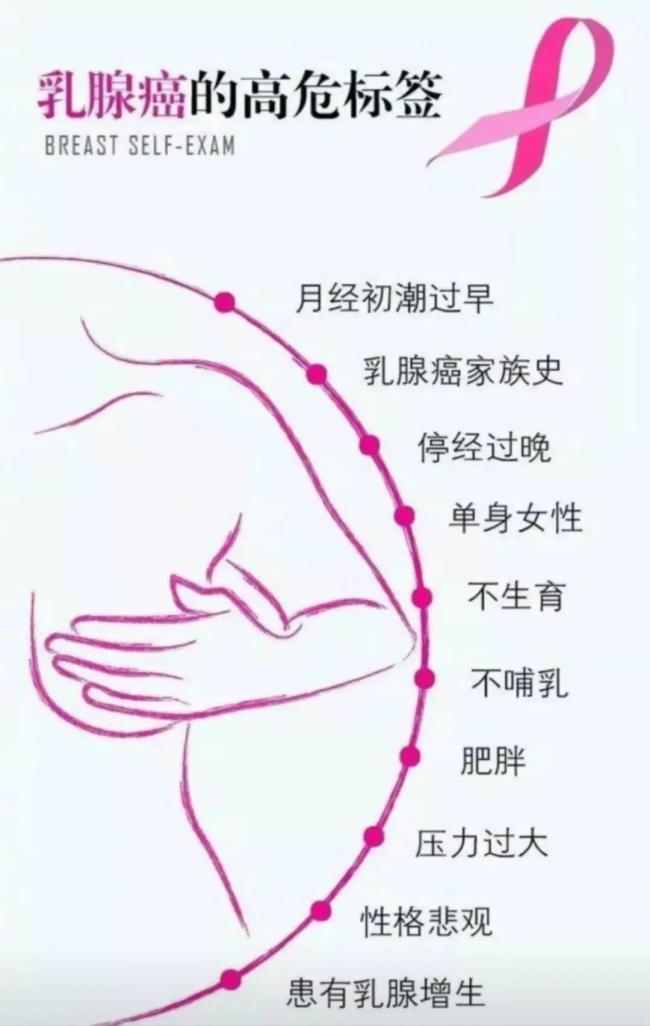 乳房大的女性，更易患乳腺癌？提醒：这6类人才是乳腺癌高发人群，早诊早治是关键